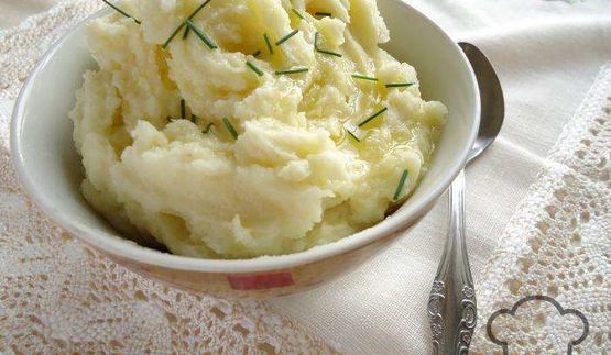 картофельное пюре со сливочным сыром