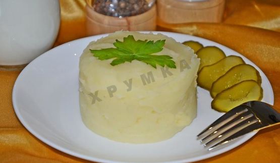 картофельное пюре в мультиварке