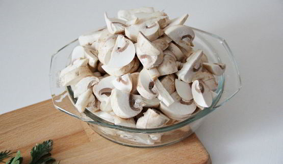 картофельные ньокки с грибами