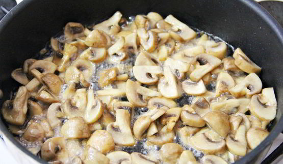 картофельные ньокки с грибами