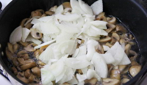 картофельные ньокки с грибами