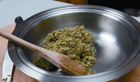 картофельные ньокки с песто