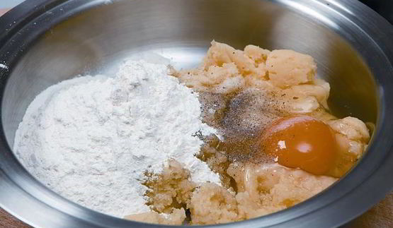 картофельные ньокки с песто