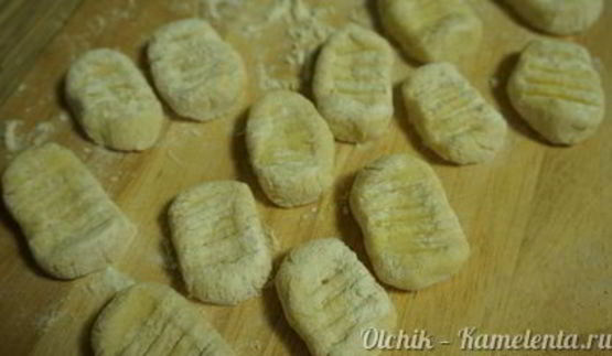 картофельные ньокки с тыквенным соусом