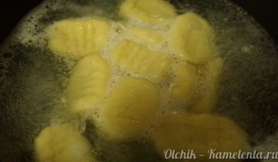 картофельные ньокки с тыквенным соусом