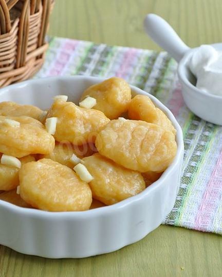 Рецепт картофельных ньокков с тыквой