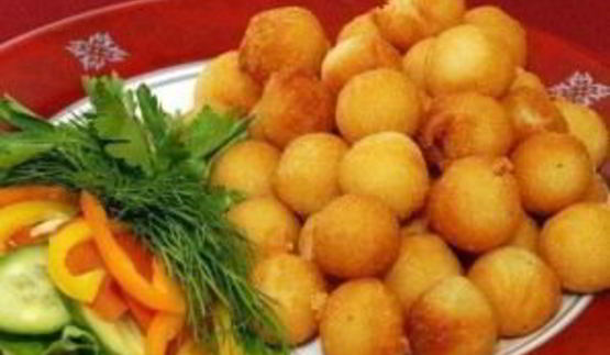 картофельные шарики из пюре