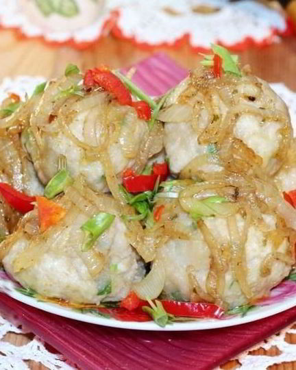 Рецепт клецек без яиц