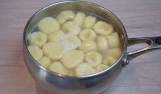 клецки с тунцом