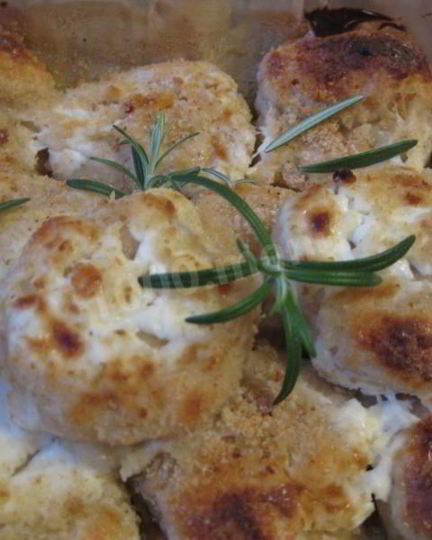 Рецепт клецек в сметане