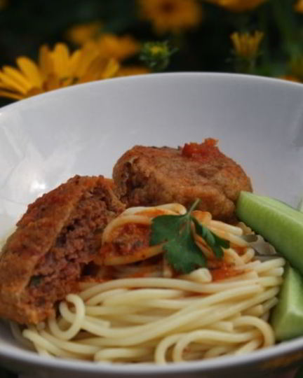 Рецепт говяжьих котлеток с овощами