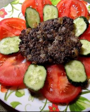 Грибные котлеты из свежих шаминьонов