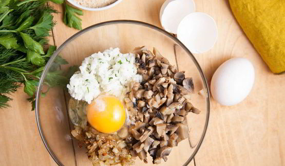 грибные котлеты