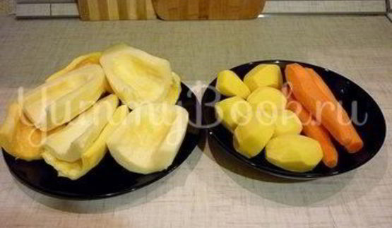 кабачково-картофельные котлетки с морковью