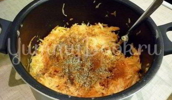 кабачково-картофельные котлетки с морковью