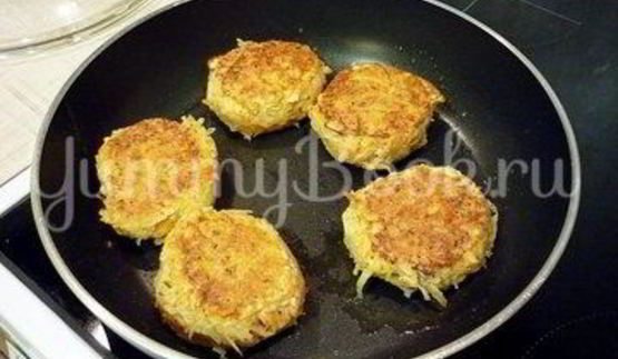 кабачково-картофельные котлетки с морковью