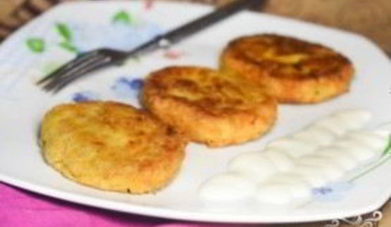 картофельные котлеты с геркулесом