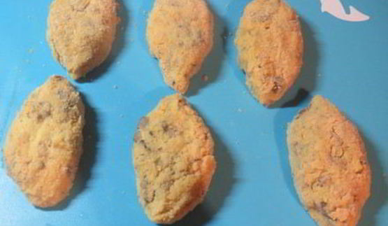 картофельные котлеты с грибами