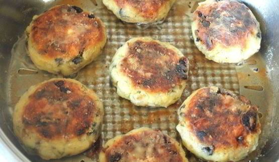 картофельные котлеты с шампиньонами