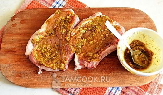 котлета свиная на кости