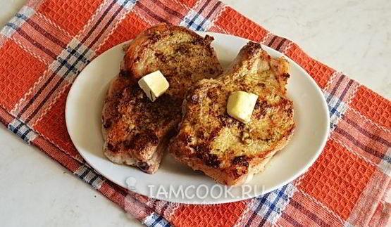 котлета свиная на кости