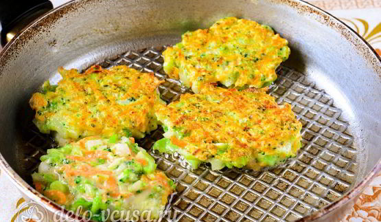 котлеты из брокколи