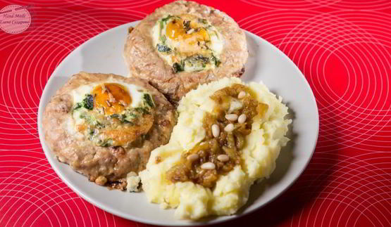 котлеты из индейки с яйцом