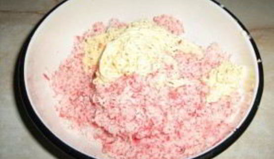 котлеты из крабового мяса