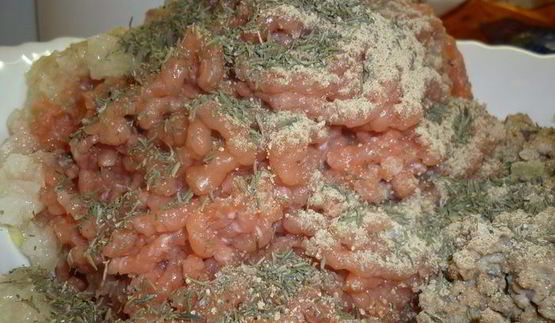 котлеты из красной рыбы с тимьяном