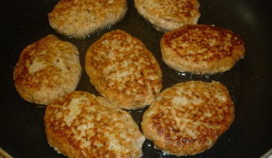 котлеты из красной рыбы с тимьяном