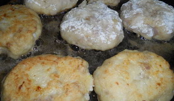 котлеты из кролика с овощными спагетти