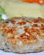 Котлеты из куриного фарша с рисом