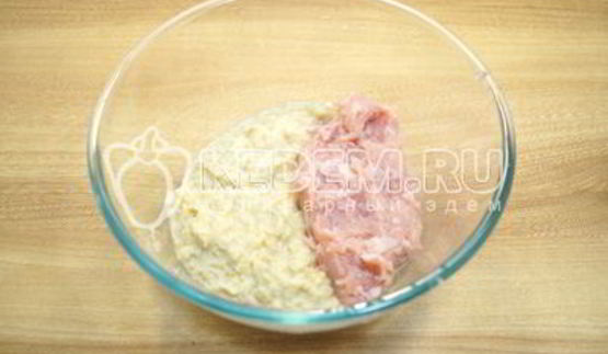 котлеты из куриного фарша с сыром