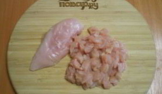 котлеты из кусочков курицы