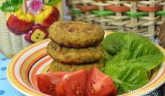 котлеты из риса и фасоли