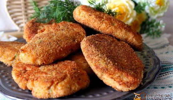 котлеты из семги с манкой