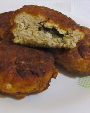 Котлеты киевские из куриного фарша