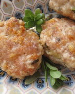 Котлеты куриные с чесноком