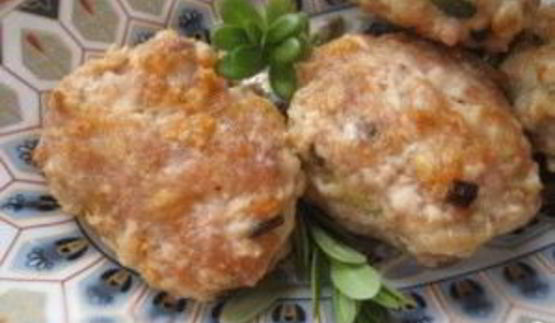 котлеты куриные с чесноком