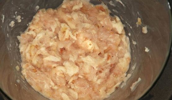 котлеты куриные с овощами