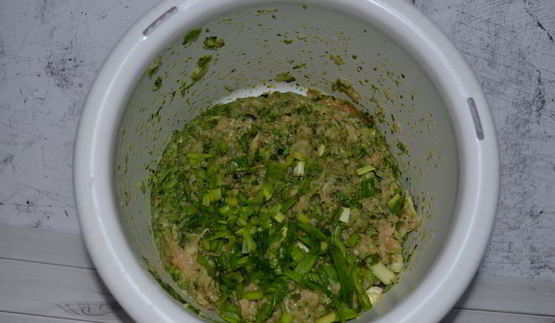 котлеты с брокколи и кабачком