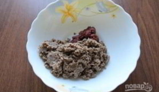 котлеты с черным хлебом