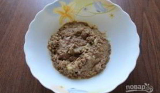 котлеты с черным хлебом
