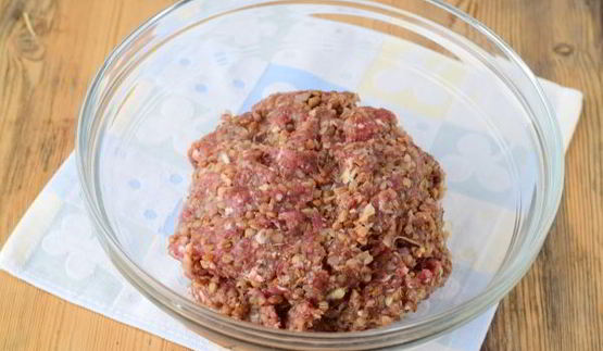 котлеты с гречкой и фаршем
