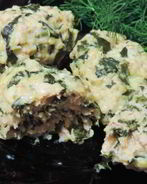 Котлеты со шпинатом