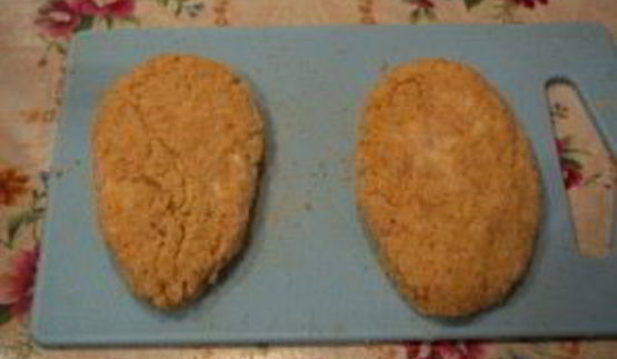 куриные котлеты с батоном