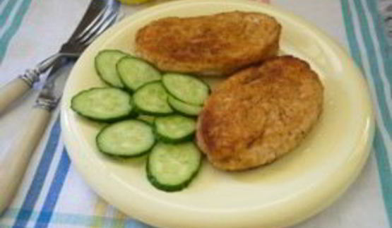 куриные котлеты с батоном