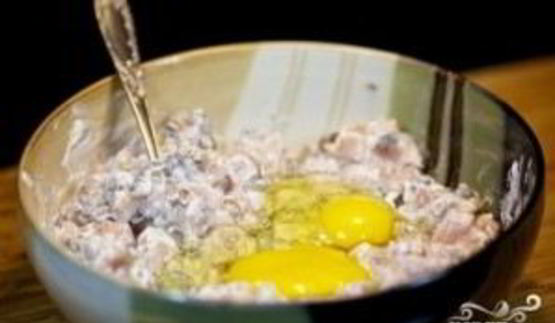 куриные котлеты с грибами