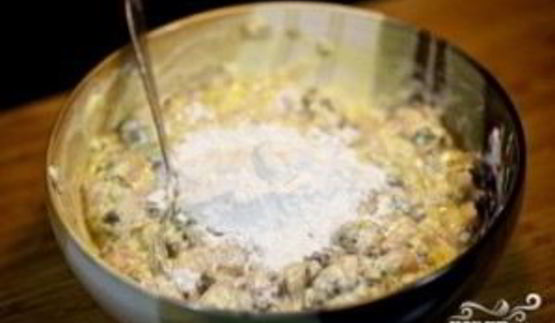 куриные котлеты с грибами