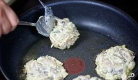 куриные котлеты с грибами